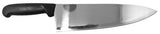 Omcan 12074 - 10" Medium Cook Knife with Black Polypropylene Handle