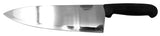 Omcan 12074 - 10" Medium Cook Knife with Black Polypropylene Handle
