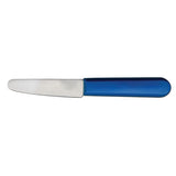 Omcan 12750 - 3 1/2" Clam Knife with Blue Handle