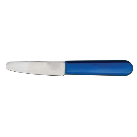 Omcan 12750 - 3 1/2" Clam Knife with Blue Handle