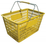 Omcan 13027 - Yellow Plastic-Steel Shopping Basket