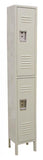 Omcan 13126 - 2 Tier, 1 Bank Steel Locker – Beige