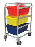 Omcan 13493 - Aluminum 3-tier Lug Rack