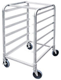 Omcan 13497 - Aluminum Curved Top Bun Pan Rack with 6 Slides and 6″ Spacing