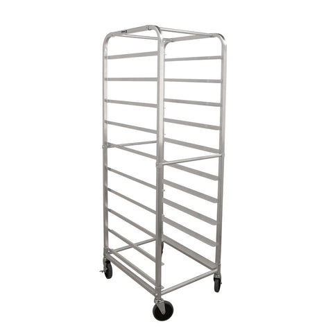 Omcan 13500 - Aluminum Bun Pan Rack with 10 slides and 6″ spacing