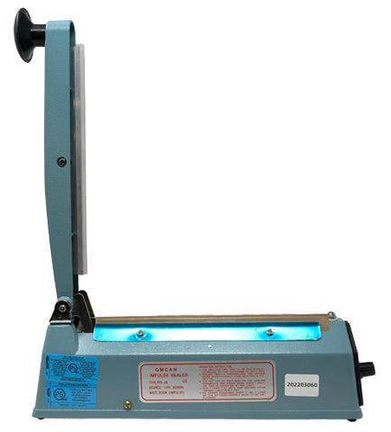 Omcan 14446 - Portable Impulse Sealer with 8″ seal bar and 2 mm seal width