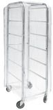 Omcan 18633 - 28″ x 24″ x 62″ Clear Nylon Rack Cover