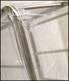 Omcan 18633 - 28″ x 24″ x 62″ Clear Nylon Rack Cover