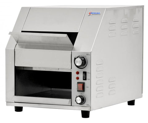 Omcan 19938 - Commercial 10″ wide Conveyor Toaster with 3″ Opening – 120 V, 1800W