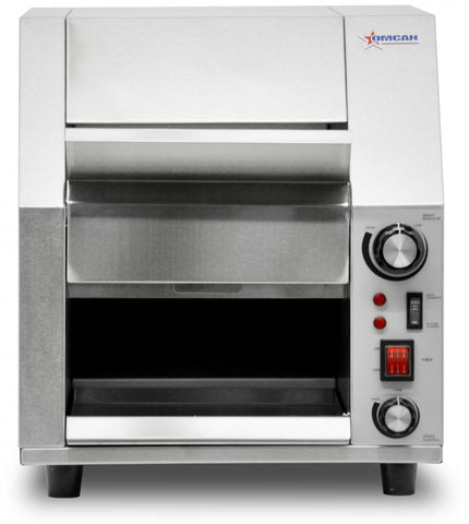 Omcan 19938 - Commercial 10″ wide Conveyor Toaster with 3″ Opening – 120 V, 1800W