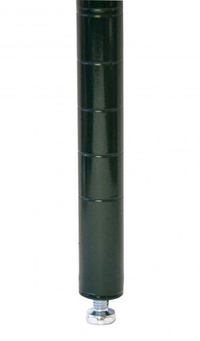 Omcan 20124 - 64″ Dark Green Epoxy Post with Leveler