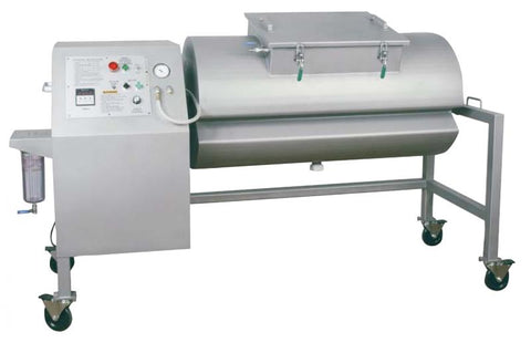 Omcan 20249 - Biro VTS-500 Vacuum Marinating Tumbler with 500 lb Capacity and Stainless Steel Drums
