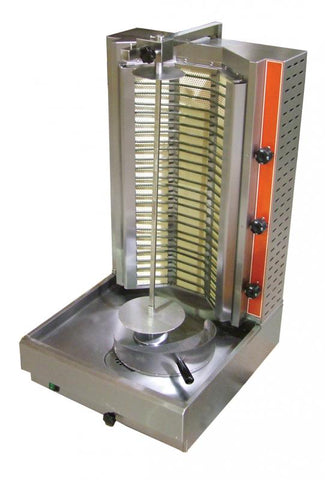 Omcan 20369 - Shawarma Grill / Doner Kebab Machine / Vertical Broiler with 66 lb. Capacity, Electric – 220 V, 1 Phase, 6 KW