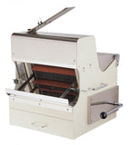 Omcan 21122 - 26 Blade Bread Slicer 5/8″ Slice Thickness, 120 Loaves per Hour – 1/2 HP, 120 V