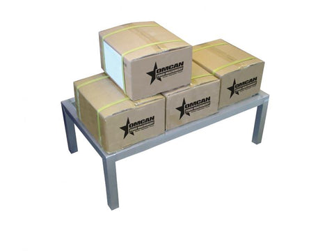 Omcan 22127 - 20″ x 60″ x 12″ Aluminum Dunnage Rack
