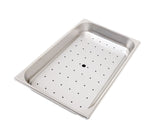 Omcan 23574 - 13″ Countertop Fry Dump Station with Overhead Heat Strip – 850W, 110V