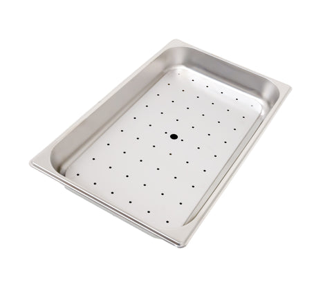 Omcan 23574 - 13″ Countertop Fry Dump Station with Overhead Heat Strip – 850W, 110V