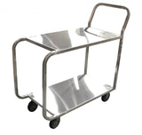 Omcan 23731 - Solid Top Welded Stainless Steel Stock Cart