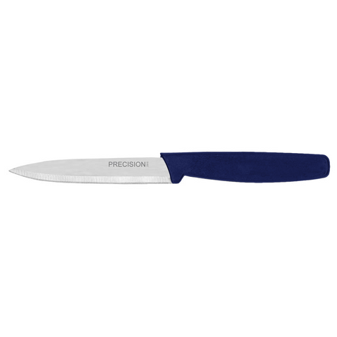 Omcan 24064 - 4" Paring Knife with Blue Polypropylene Handle