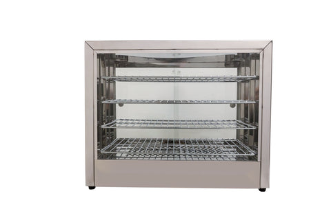 Omcan 26086 - 25" Display Warmer, 4 Shelves, Full-Service