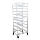 Omcan 27054 - Aluminum Bun Pan Rack with Curved Top – 18 slides