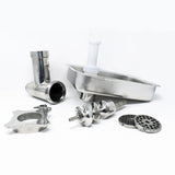 Omcan 27142 - #12 Stainless Steel Grinder Head Attachment – Complete Unit