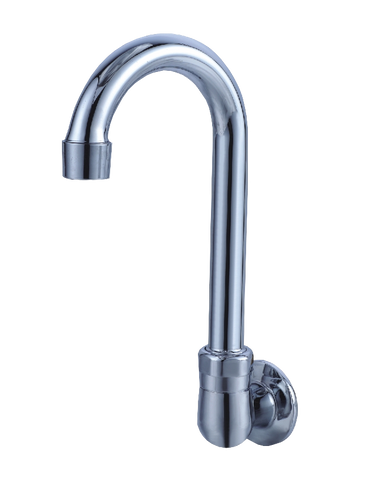 Omcan 27174 - Splash Mounted Faucet One Hole With 8″ Spout for 46319 and 46512