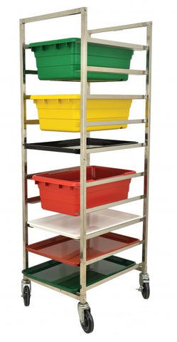 Omcan 27542 - Stainless Steel 10-tier Lug Rack