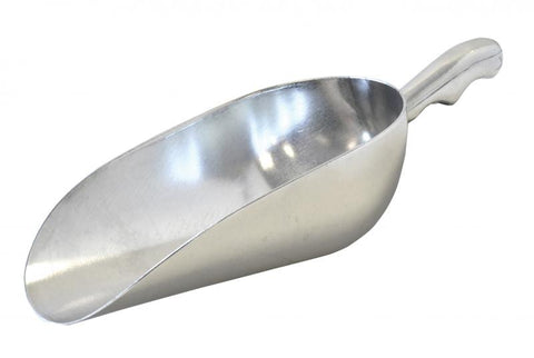 Omcan 27682 - 38 oz One-Piece Aluminum Scoop with Round Bottom