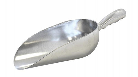 Omcan 27683 - 58 oz One-Piece Aluminum Scoop with Round Bottom