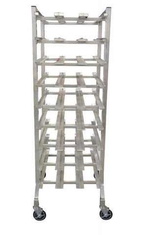 Omcan 27769 - Can Rack with 9 Layers of Can Storage