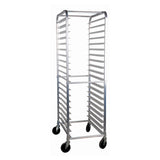 Omcan 28351 - Aluminum Heavy-Duty Curved Top Bun Pan Rack with 20 slides and 3″ spacing