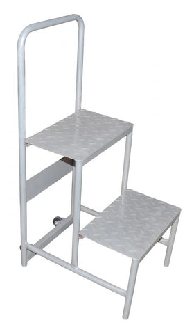 Omcan 31368 - Step Ladder with Bar