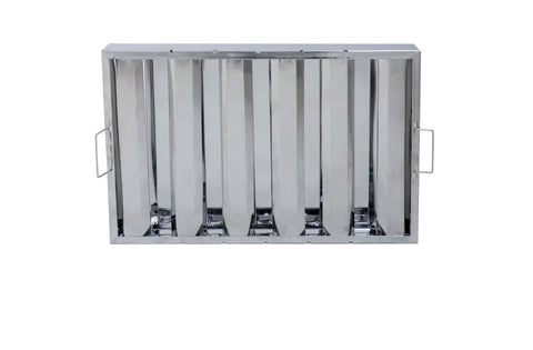 Omcan 34836 - 16″(H) x 25″(W) x 2″(T) Stainless Steel Range Hood Filter