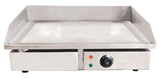 Omcan 34869 - 22" Stainless Steel Griddle with Smooth Surface