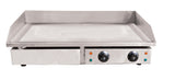 Omcan 34870 - 29″ Stainless Steel Countertop Griddle with Smooth Surface – 220 V, 1Ph