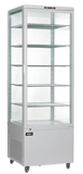 Omcan 34874 - 26″ Five (5) Shelf Refrigerated Floor Display Showcase, 18 cu.ft. (500L), White