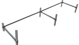 Omcan 39388 - Galvanized Leg Brace for 30″ x 96″ Worktable