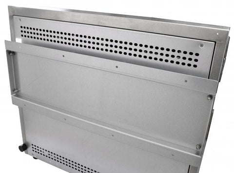 Omcan 39582 - Stainless Steel Double Adjustable Salamander