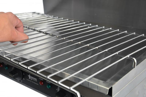 Omcan 39582 - Stainless Steel Double Adjustable Salamander