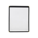 Omcan 39790 - 9 1/2″ x 11 3/4″ Black Single Menu Holder