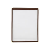 Omcan 39793 - 9 1/2″ x 11 3/4″ Single Brown Menu Holder