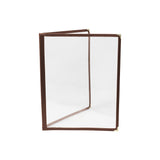 Omcan 39797 - Double-Fold Brown Menu Holder