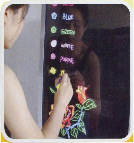 Omcan 39861 - Desktop and Hanging LED Write-On Flash Board
