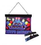 Omcan 39861 - Desktop and Hanging LED Write-On Flash Board