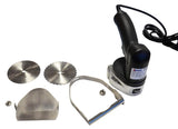 Omcan 40280 - Kebab Cutter with Round Stainless Steel and Serrated Blade