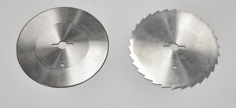 Omcan 40280 - Kebab Cutter with Round Stainless Steel and Serrated Blade