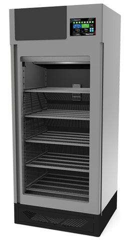 Omcan 40299 - Stagionello® Maturmeat® 150 kg Meat Curing Cabinet with ClimaTouch® and Fumotic®