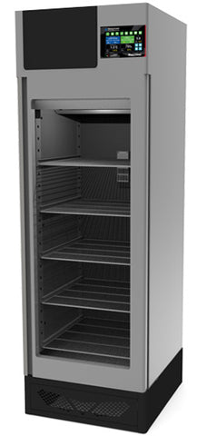Omcan 40345 - Stagionello® Maturmeat® 100 kg Meat Curing Cabinet with ClimaTouch® and Fumotic®