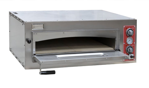 Omcan 40635 - Trento Entry Max Series 39″ Single Chamber Pizza Oven with 27.6″ Chamber – 230 V, 3 Ph, 5.6 kW